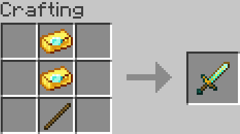 Reinforced Gold Sword