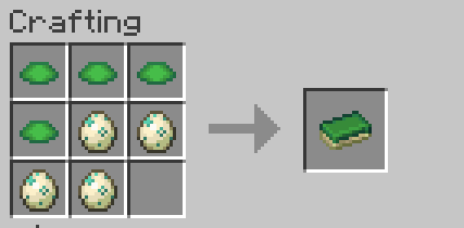 this is how the turtle ingot is currently crafted