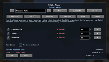 Palette Placer Screenshot 1