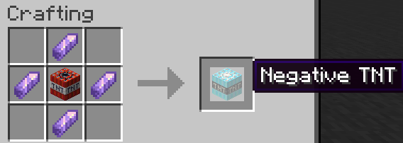 Negative TNT Recipe