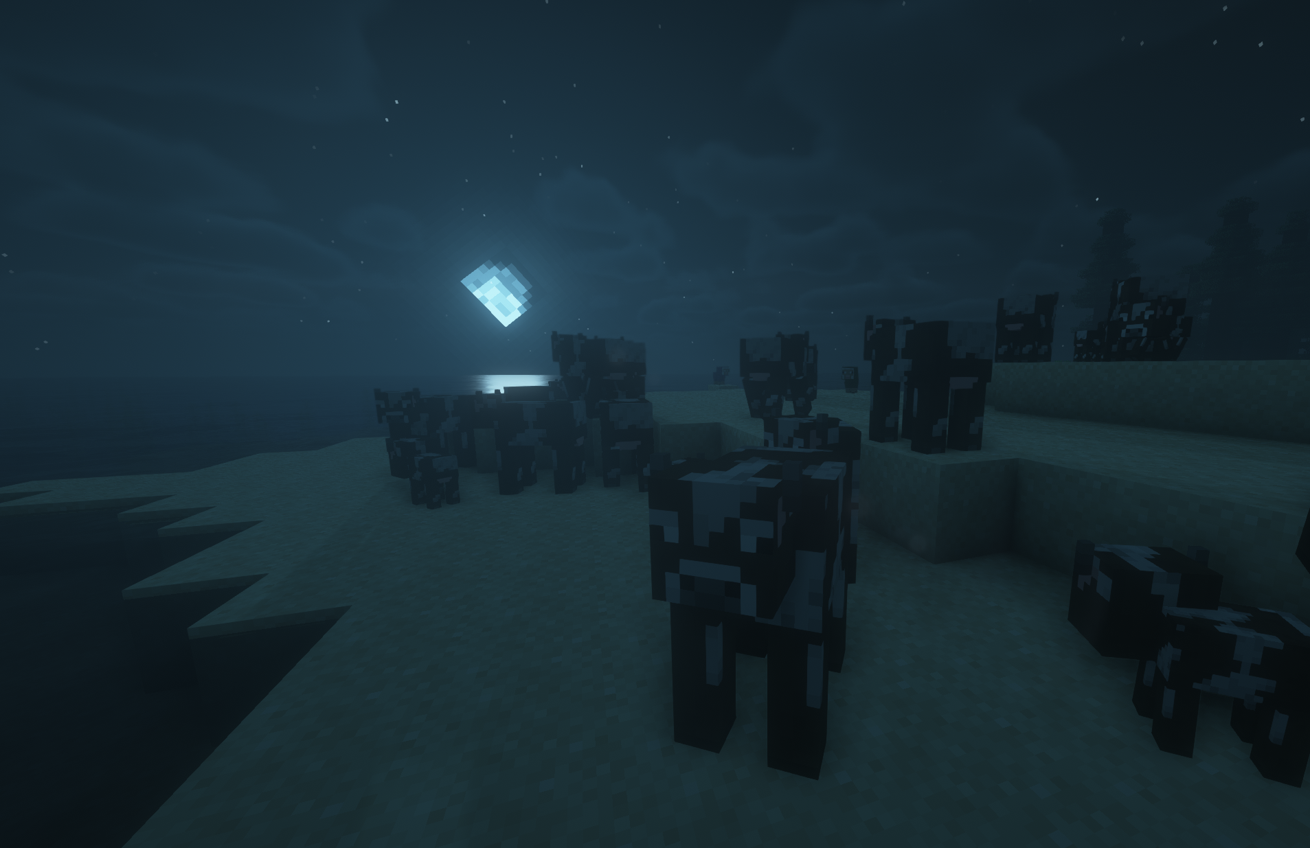 Picture taken in Dethemium.minehut.gg at a small island at -12602.74, 63.00, -19584.21
