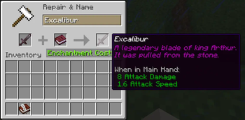 To change the lore you can use a written book...