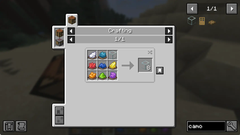 Camo Block Crafting