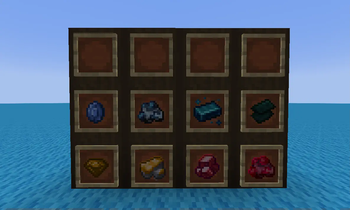 Raw Material and Gems and Ingots