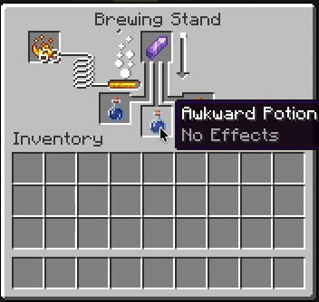 Brewing a Potion of Mana Regeneration with amethyst