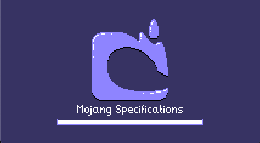 Classic loading screen recreated in 1.21