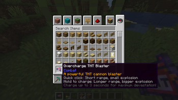 The TNT cannon itself for 1.21.5 Java