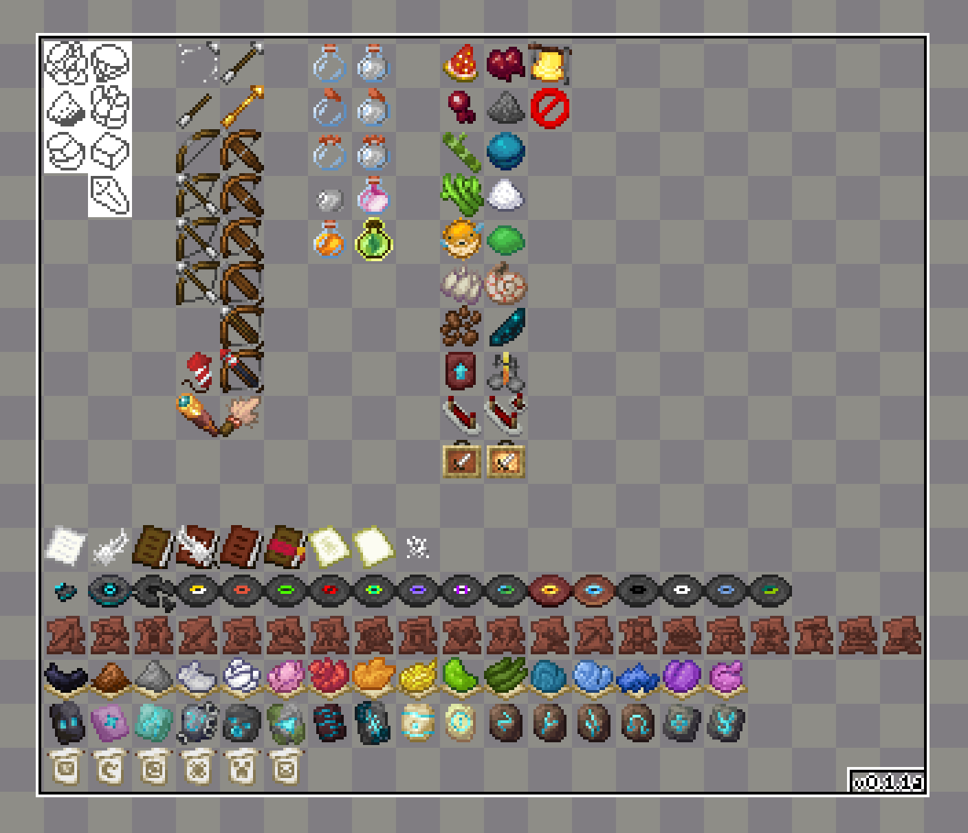 Every texture added in v.0.1.1a