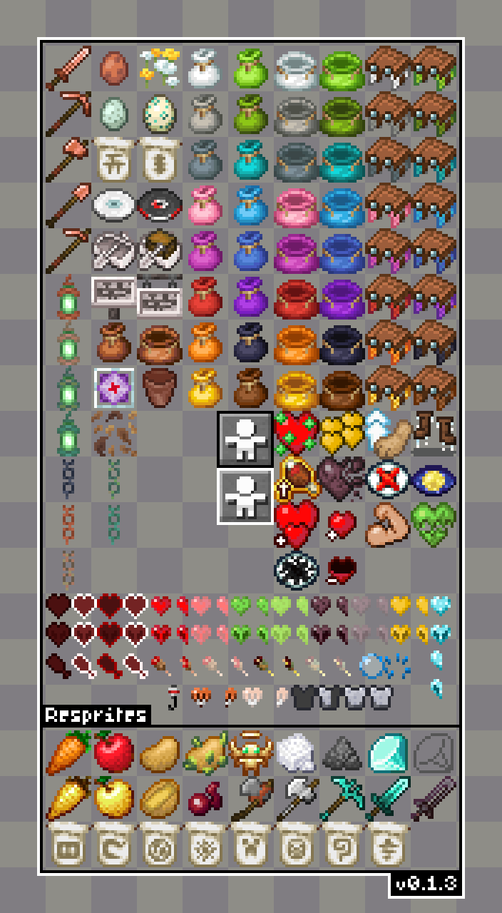 Every texture added in v0.1.3
