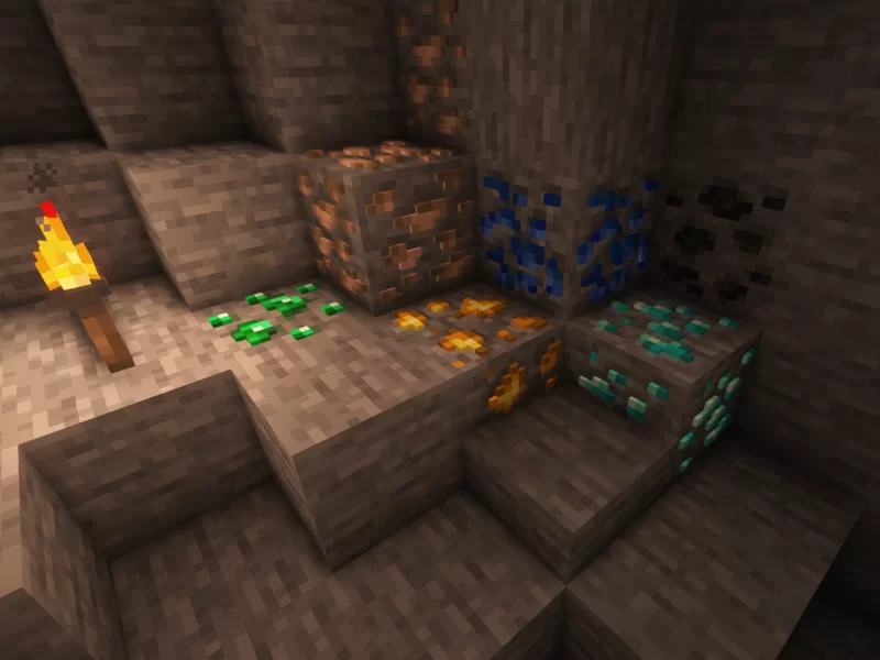 Custom ores.