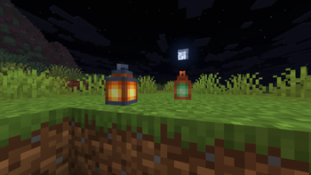 Lanterns During Night