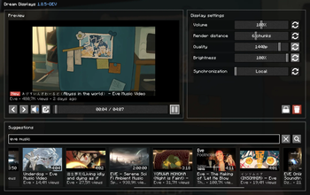 Display menu