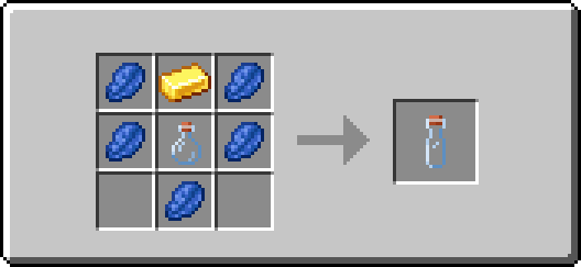Display small xp vial recipe