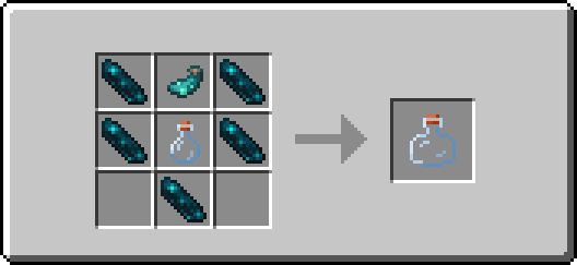 Display large xp vial recipe