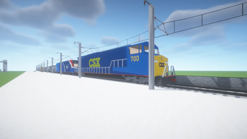 CSX GEVO rescuing an ALC-42