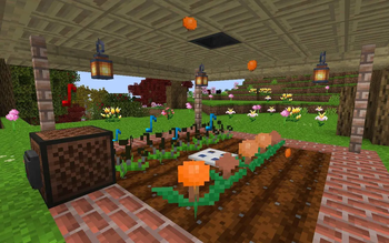 Jamming Crops and Floating Plums