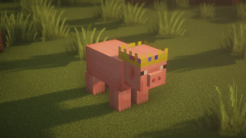 In-game screenshot with the texture pack