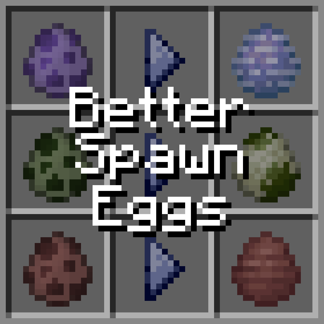 Better Spawn Eggs - Minecraft Resource Pack