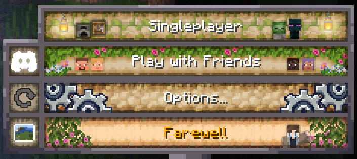Hover Textures for Main Menu Buttons!