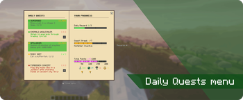 R3CT Daily Quests & Rewards screenshot