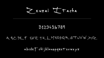 Zenzai Itacha Font