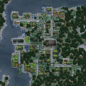 Taiga village on the Map