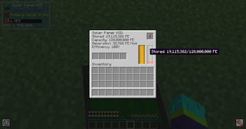 Solar panel GUI