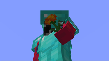 Holding Marigold Tulip:)