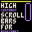 High Contrast Scroll Bars