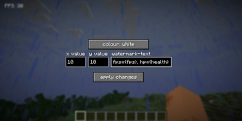 An example of the custom-watermark GUI