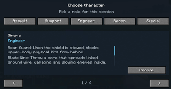 Please choose your character
