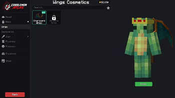Cosmetics Suite Menu