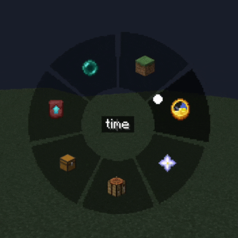 radial menu