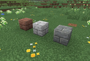 Andesite, Diorite, and Granite Bricks