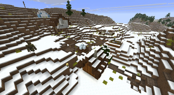 Village snowy