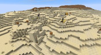 Village desert