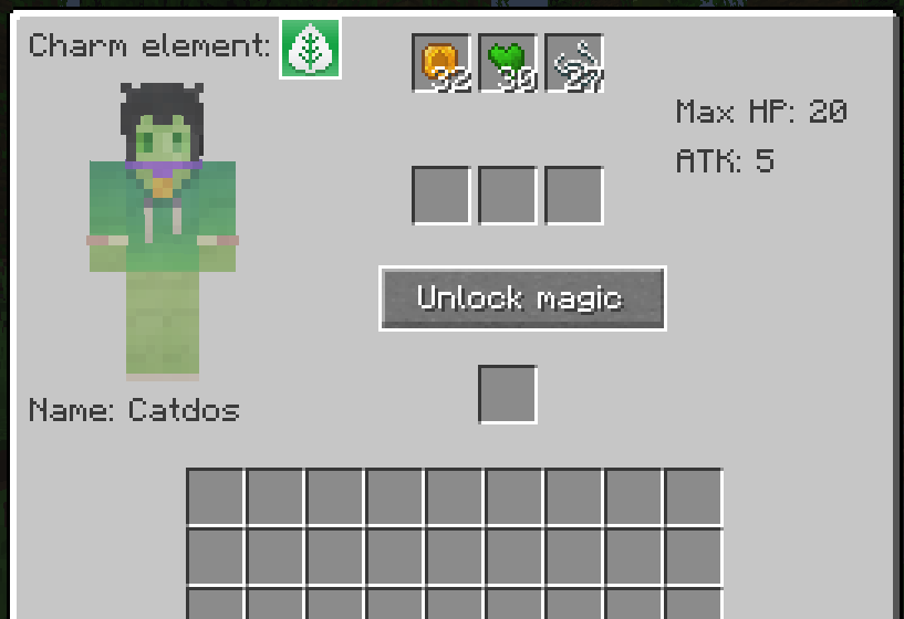 Magic Unlock menu