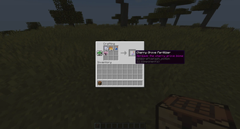 Example crafting recipe