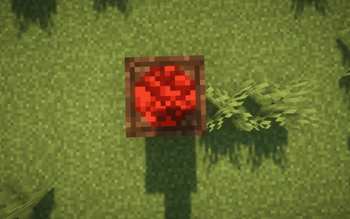 Barrel vith redstone