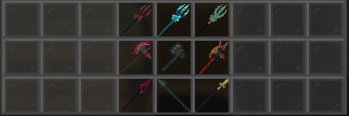 spear / axe / trident
