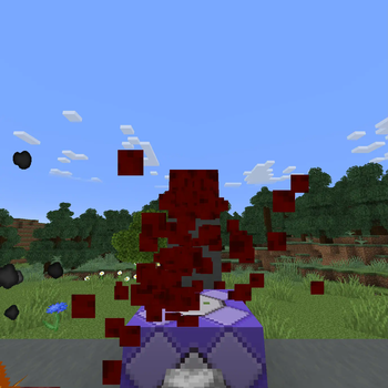 yucky blood particles