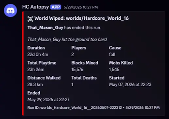 Death Notifications in Discord