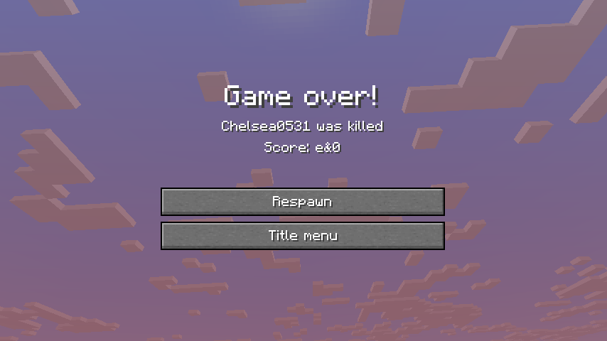 Game over!
