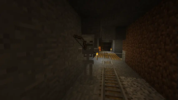 Old Skeleton Bow Holding