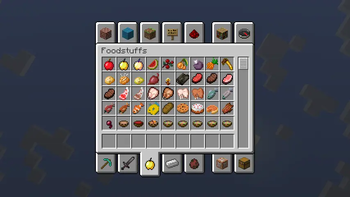 Foodstuffs with Old Item textures
