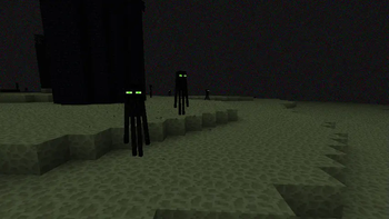Green Endermen Eyes