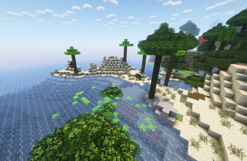 A beach