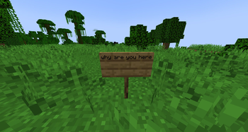 strange sign