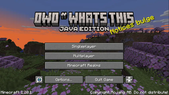Main Menu