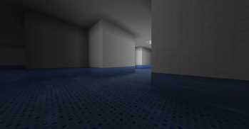 Dark poolroom